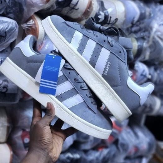 Adidas Campus Grey White